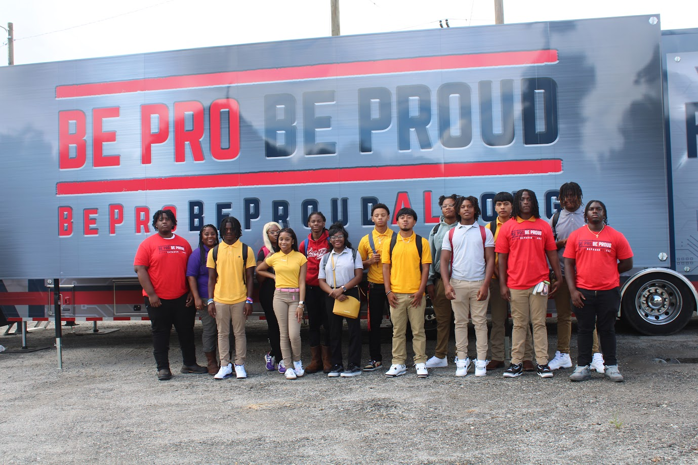 Students explore high-demand careers through “Be Pro, Be Proud” Alabama mobile unit